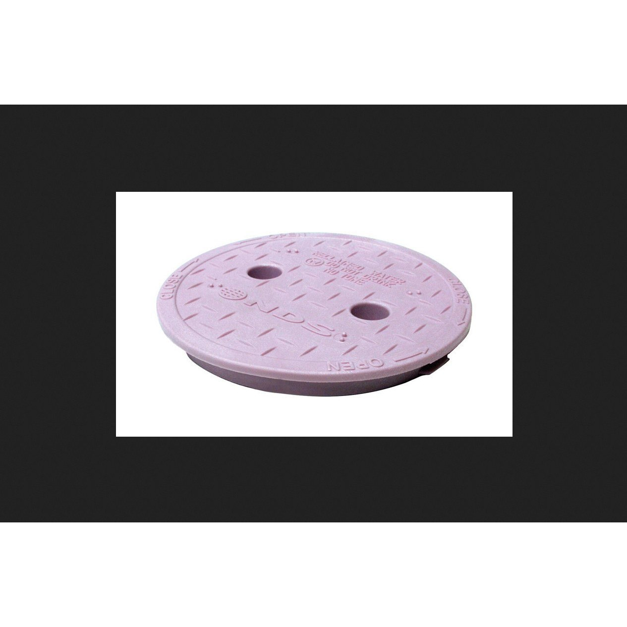 VALVE BOX LID RND PURP6" (Pack of 1)