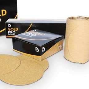6" PSA P180 GOLD PAPER ROLL