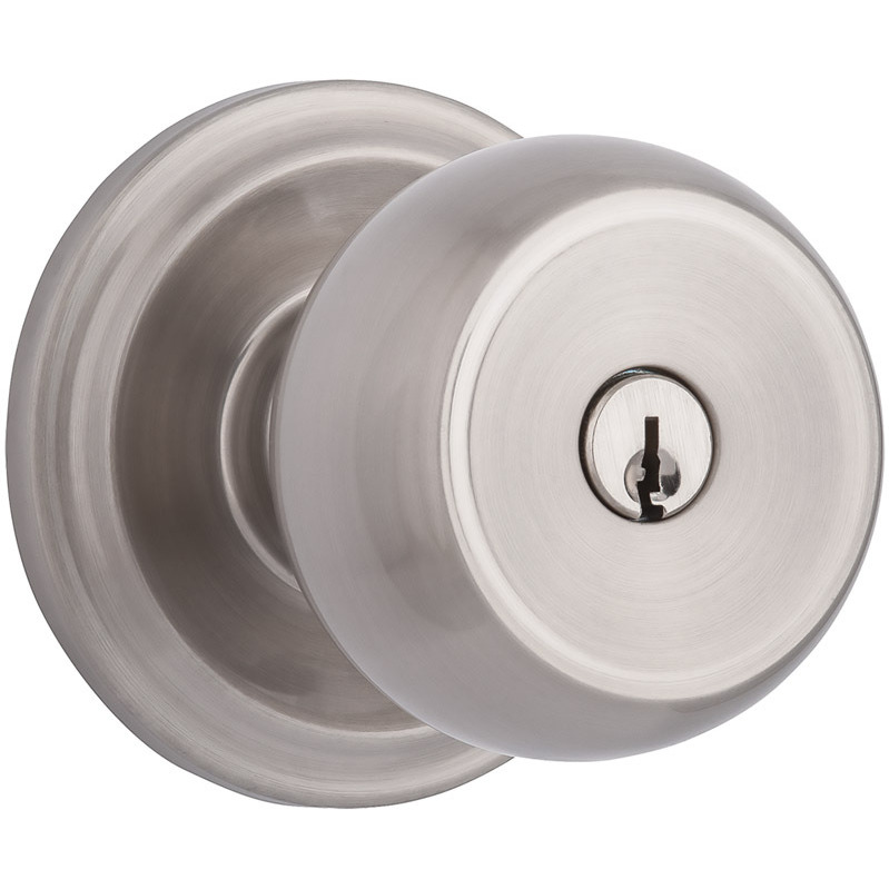 DRLK KNOB ENTRY STAFF SN (Pack of 1)