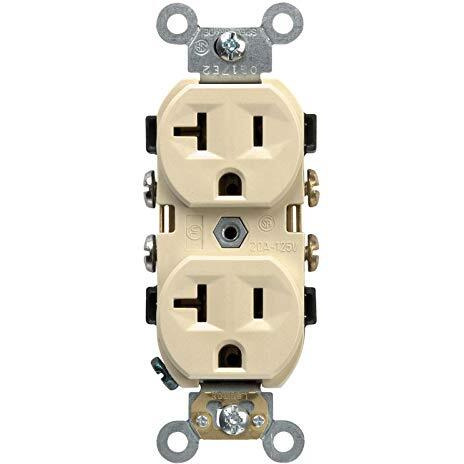 DUPLEX RECEPTACLE IV 20A (Pack of 1)