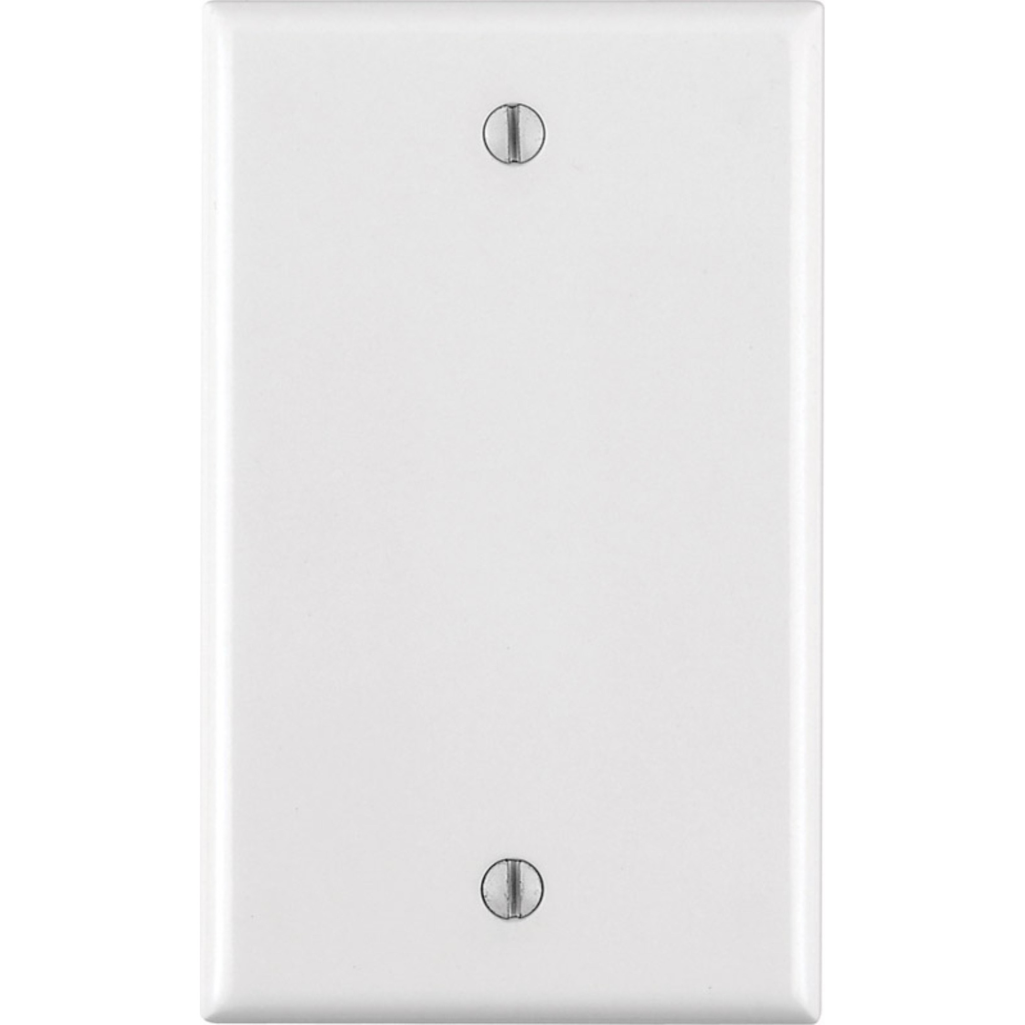 BLANK WALLPLATE 1G WHITE (Pack of 25)