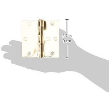 HINGE BRT BRASS 3.5" (Pack of 1)