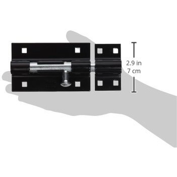 XHVY BARREL BOLT BLACK5" (Pack of 1)