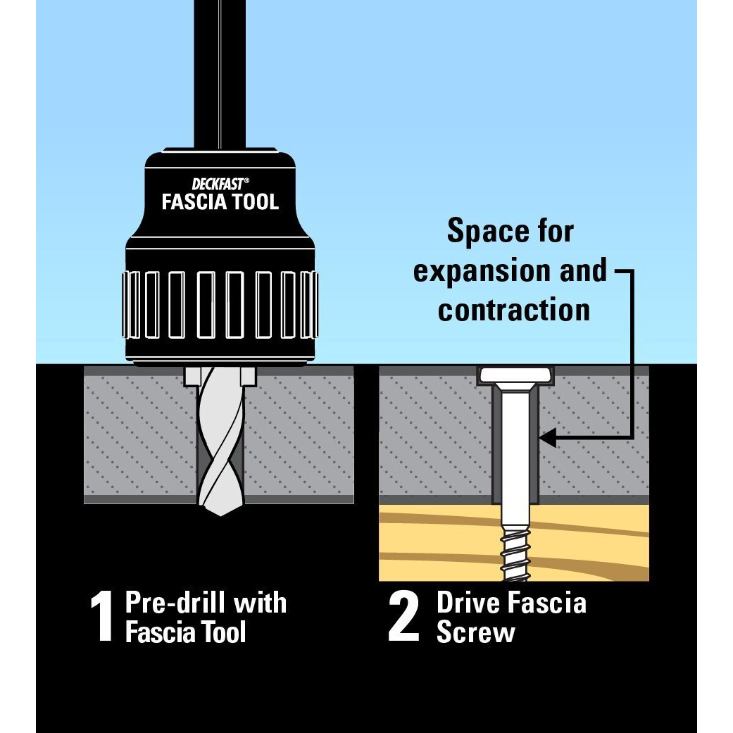 FASCIA SCRW9X1-7/8BRGNDY (Pack of 1)