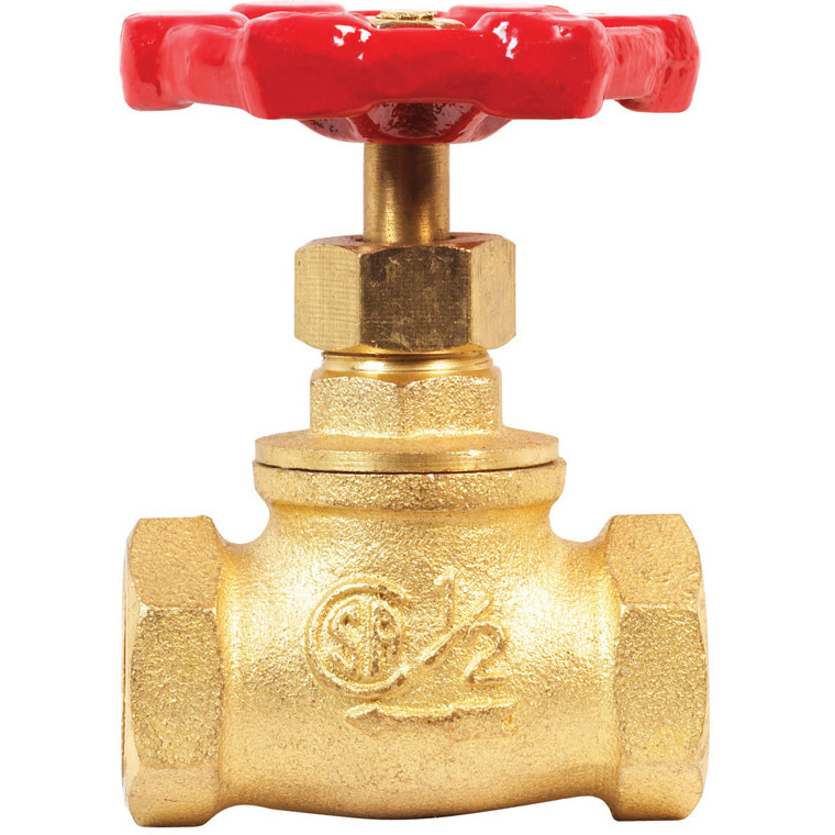 STOP VALVE 1/2" 125PSI (Pack of 1)