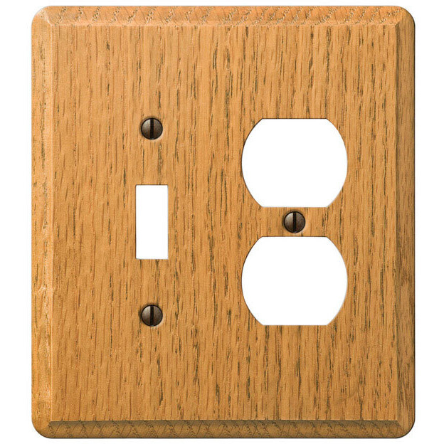CONTMP WALLPLT T/D LTOAK (Pack of 1)