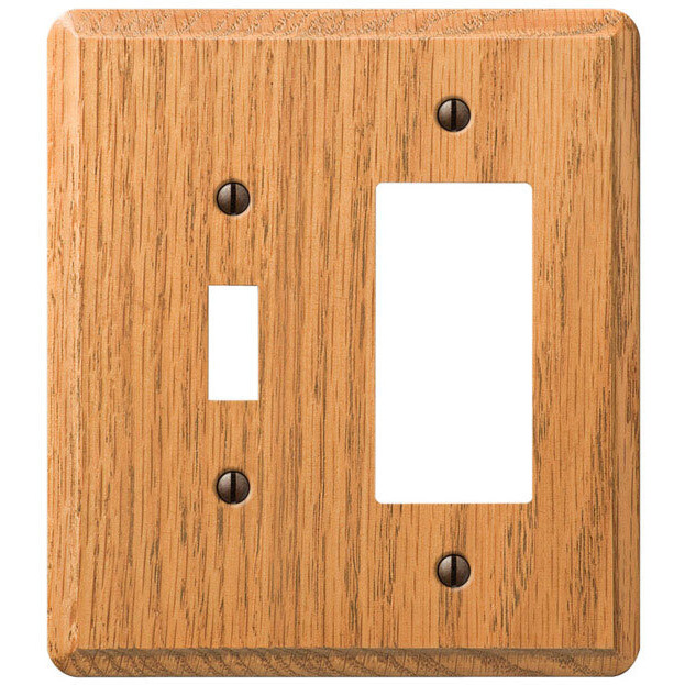 CONTMP WALLPLT T/R LTOAK (Pack of 1)