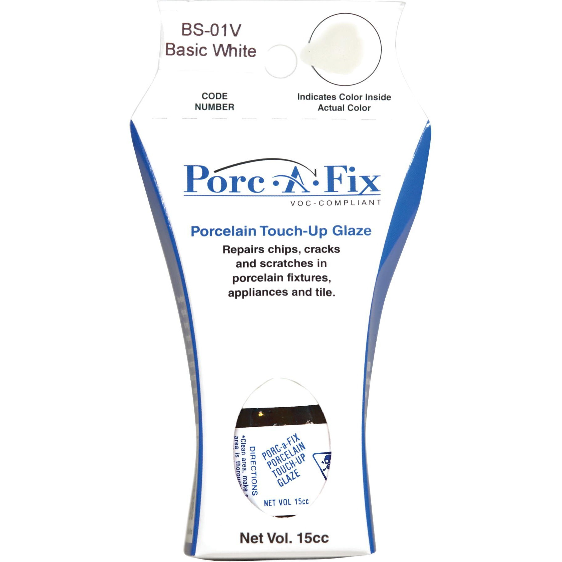 PORCAFIX BSC WHT VOC GLZ (Pack of 1)