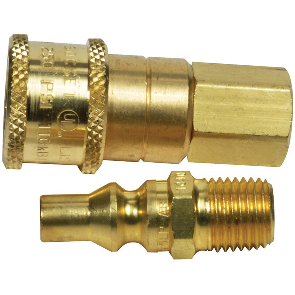 CONNECTGAS 1/4MPTX1/4FPT(Pack of 1)