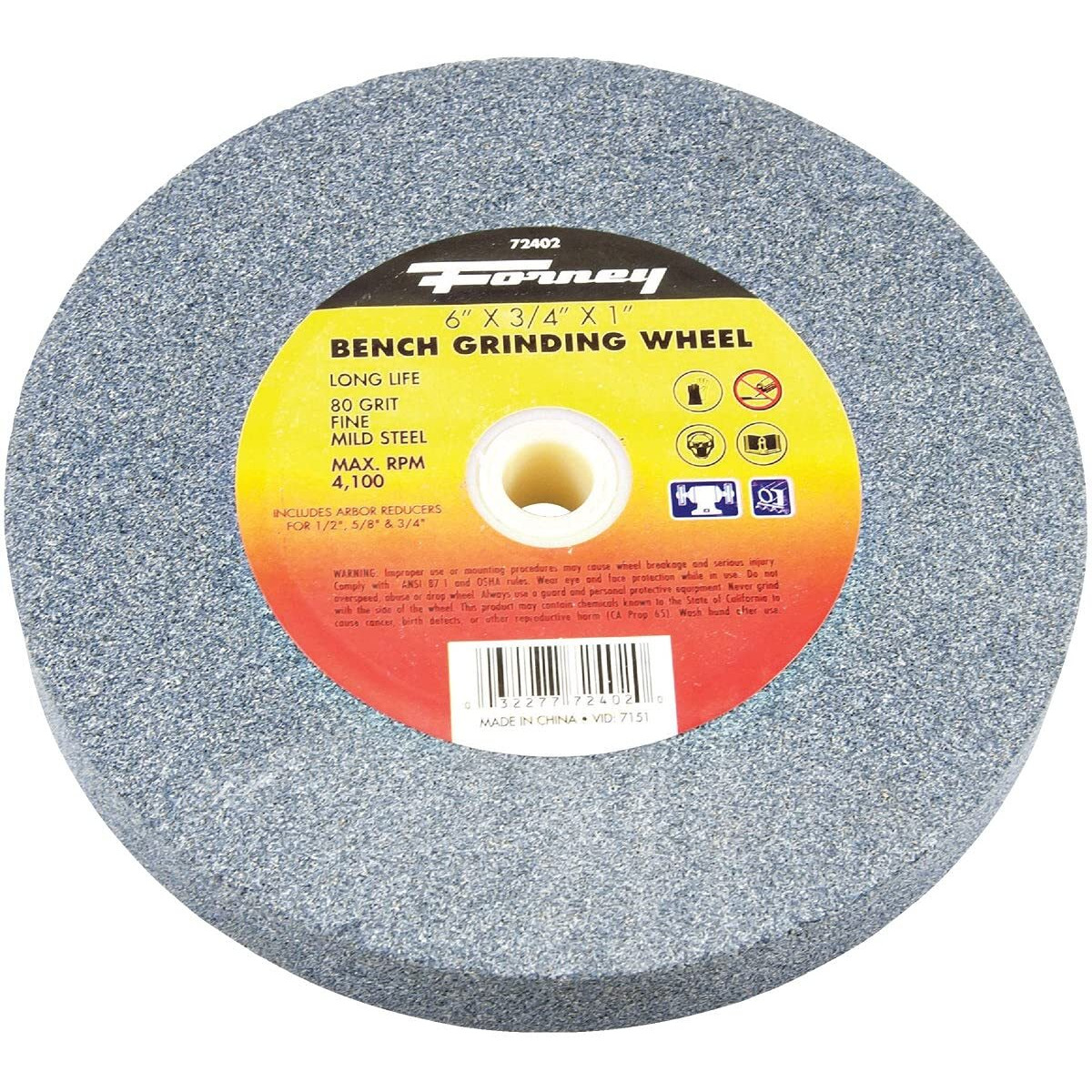 BENCH GRINDING WHL 80 6" (Pack of 1)