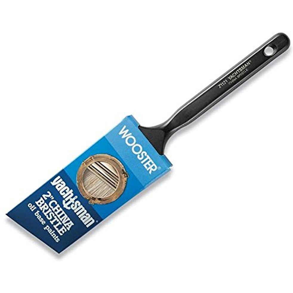 BRUSH 2" ANGLE WHT CHINA (Pack of 1)