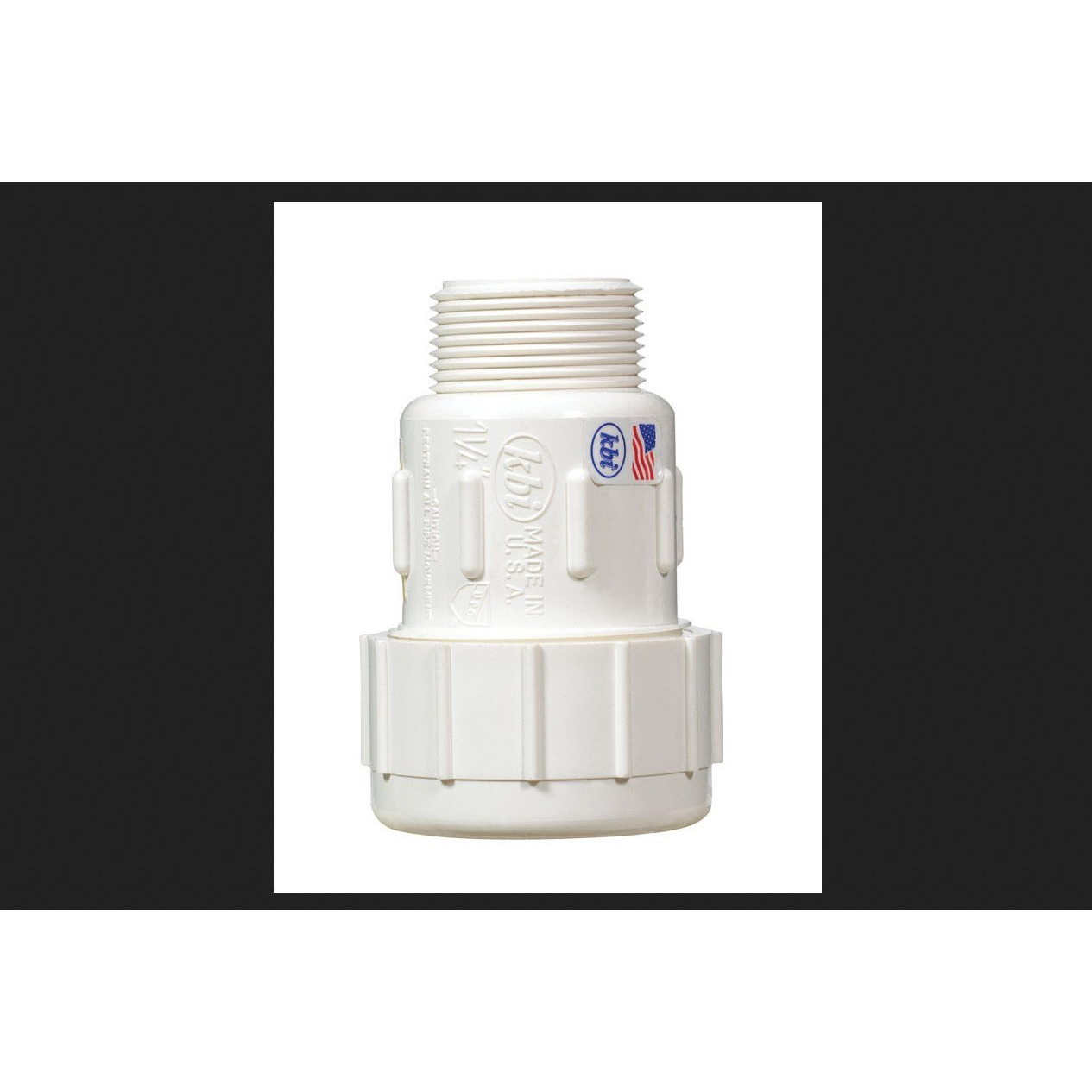 ADAPTR PVC 1.25&quotCOMPXMPT(Pack of 1)