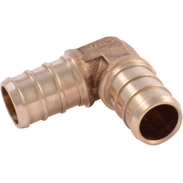 PEX 90D ELBOW 1/2" BRASS (Pack of 1)