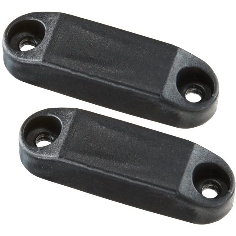 RV Designer L607 Magnetic Catch Set - Black, 2 Pack