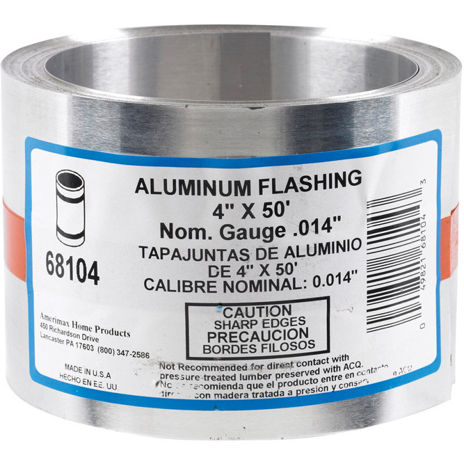 FLASHING ALUM STD 4&quotX50' (Pack of 1)