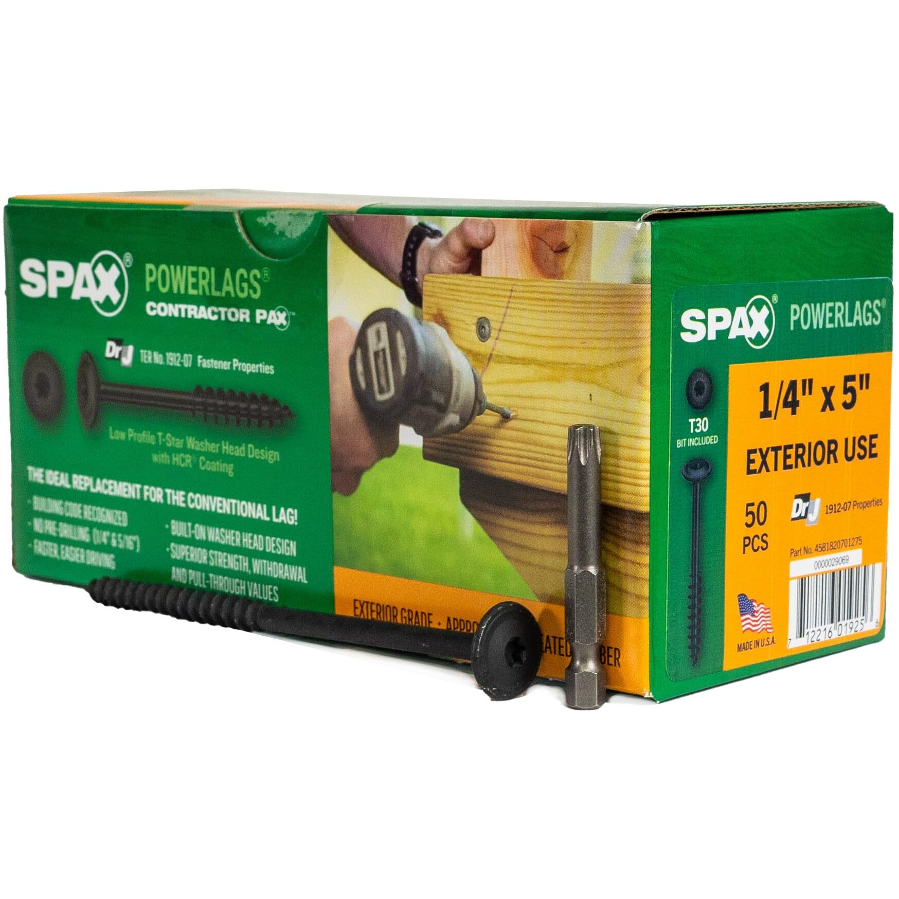 CONSTRUCTION SCRWS 5"&quotL (Pack of 1)