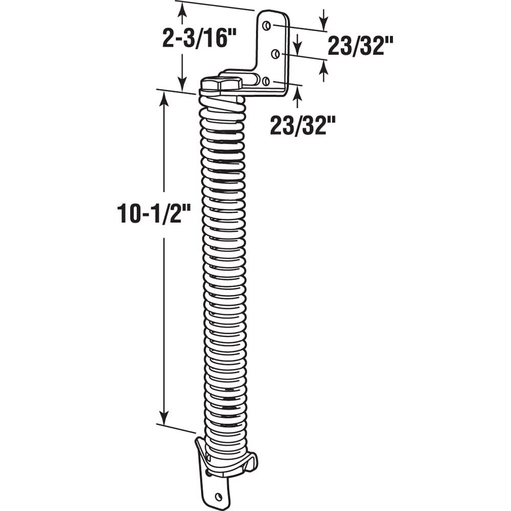 GATE CLOSING SPRING 10" (Pack of 1)