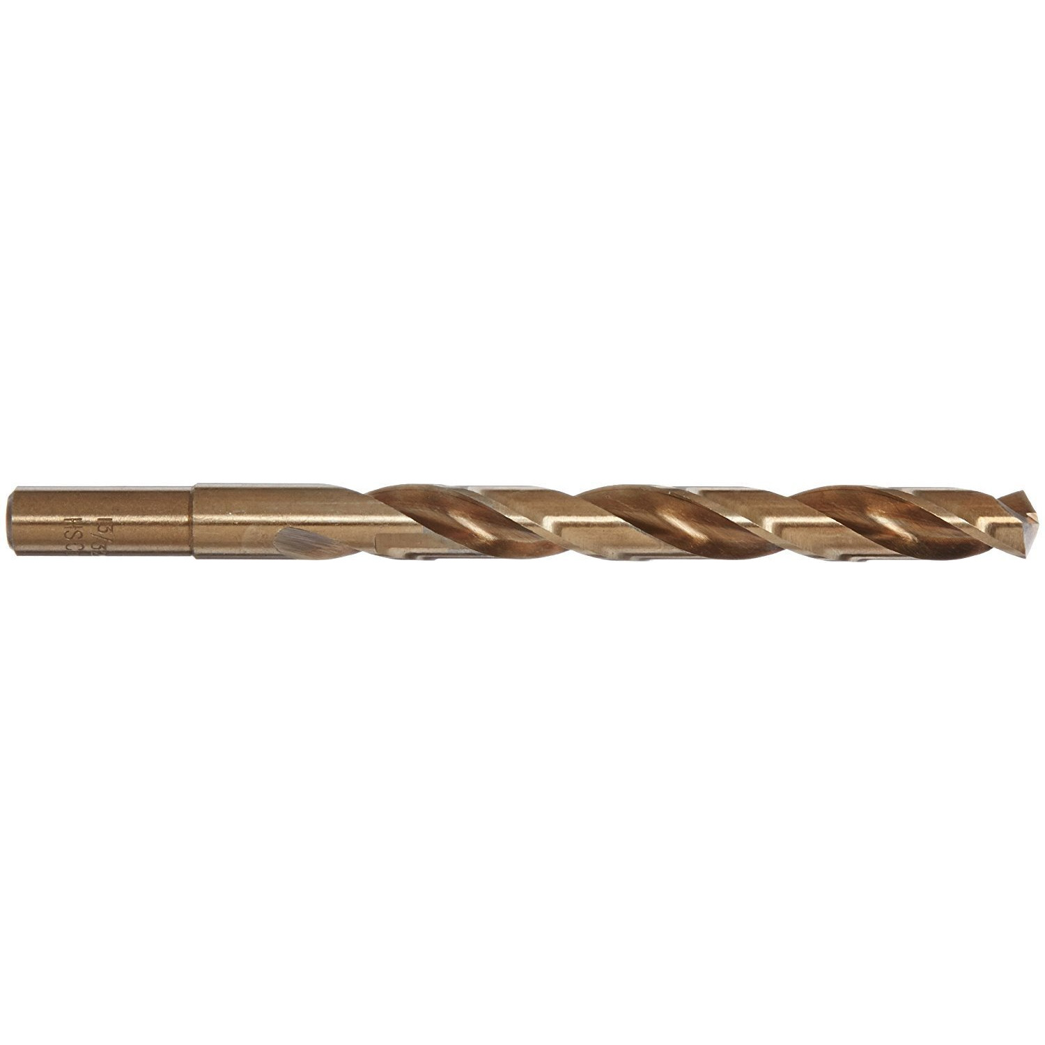 47/64 Cobalt Reduced Shank Drill Bit, 3/8 Shank, Drill America, D/ACO3/8X47/64