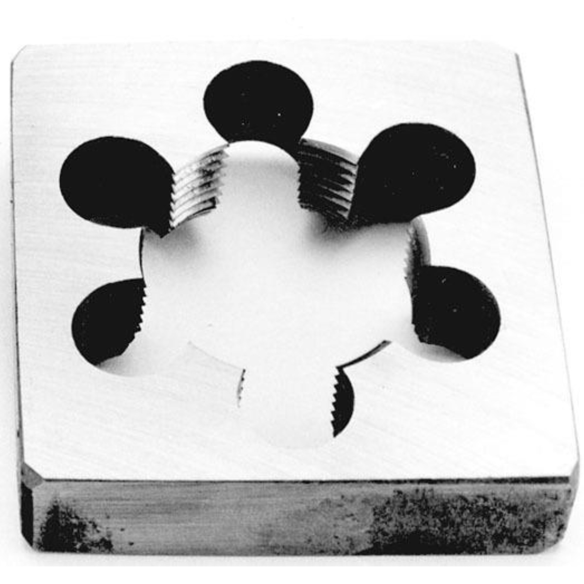 3/8"-16 Carbon Steel Square Bolt Die, DWTSQ3816