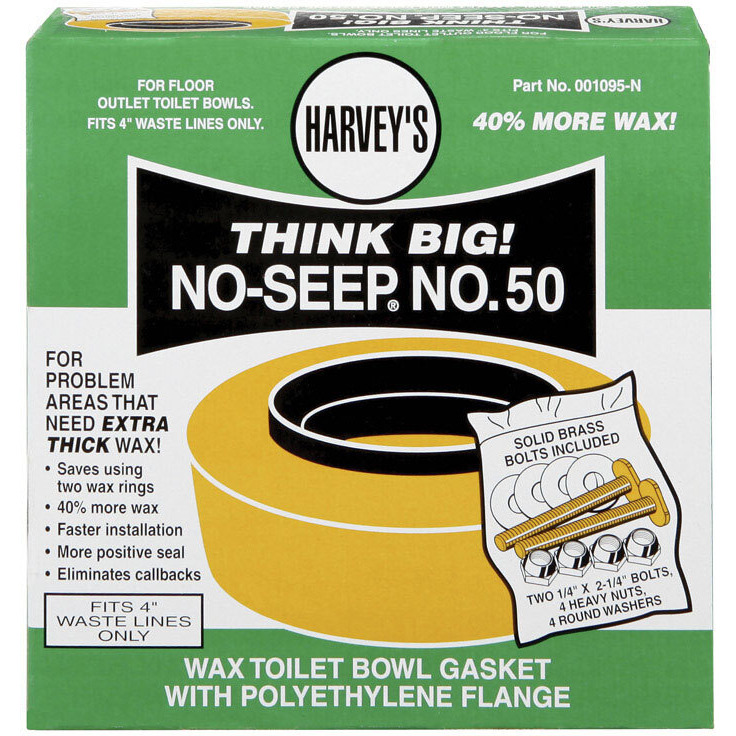 TOILET GASKET NO-SEEP50 (Pack of 1)