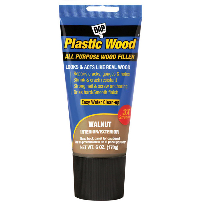 WOODFILL PLSTC WALNUT6OZ (Pack of 1)