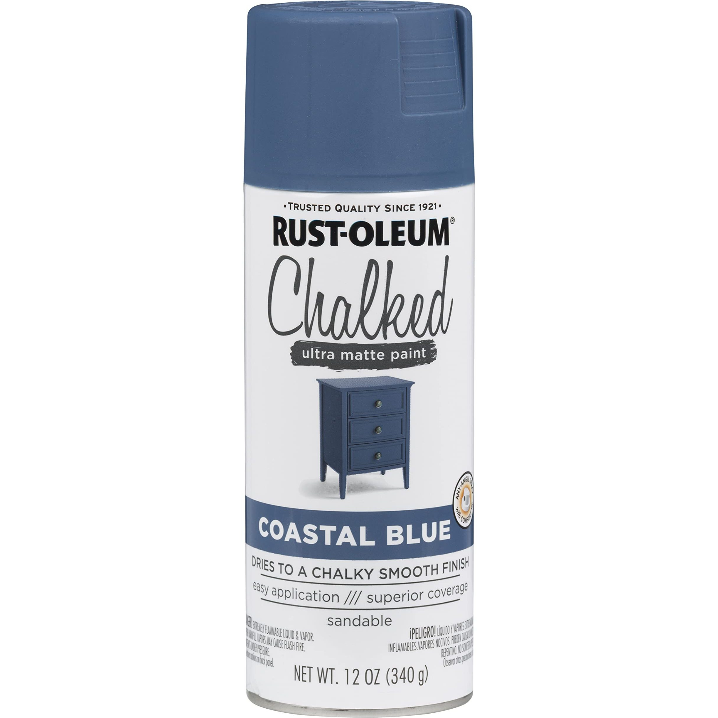 SPRAYCHALK PNT BLUE 12OZ (Pack of 1)