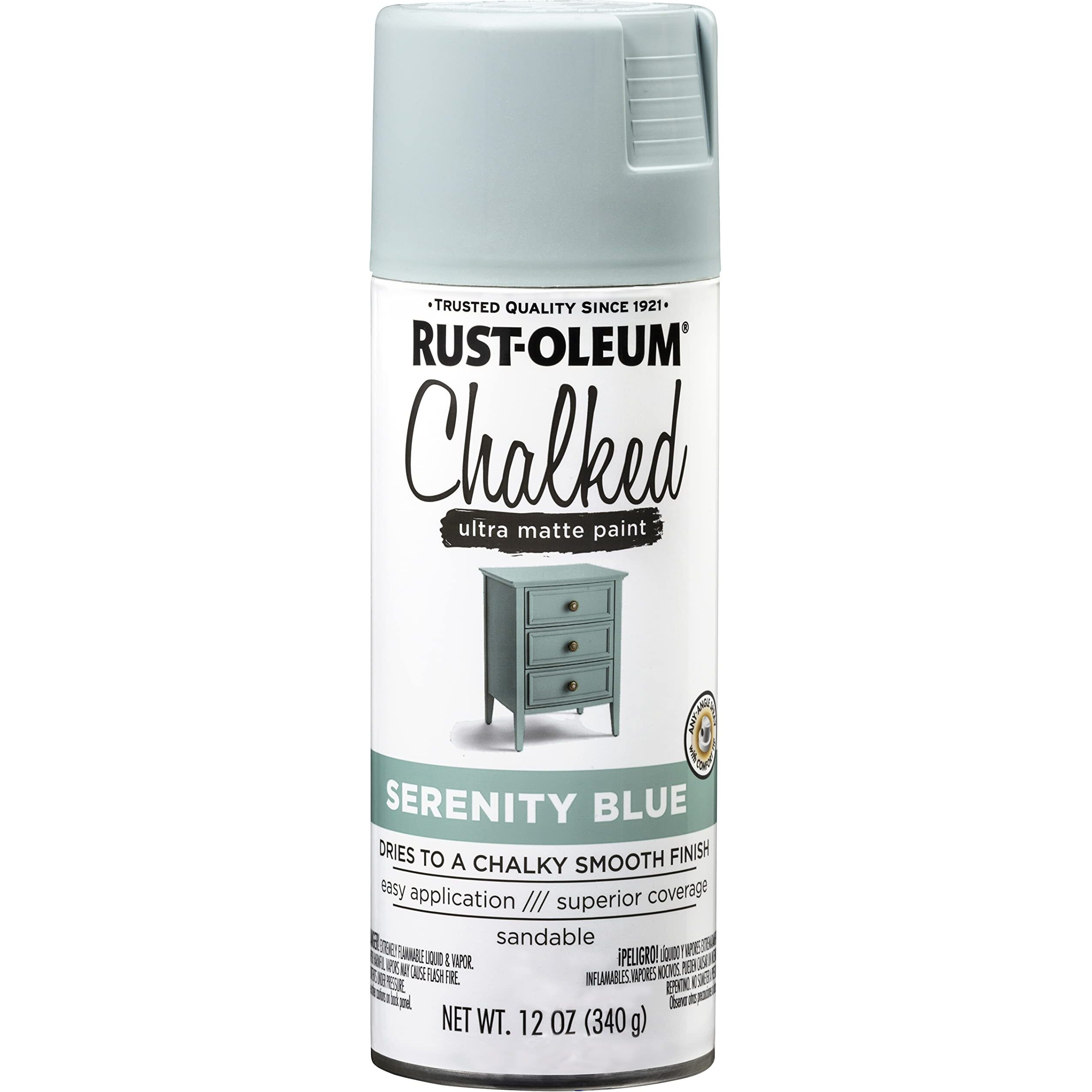 SPRAYCHALK PNT SBLU 12OZ (Pack of 1)