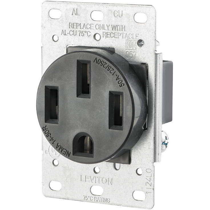 FLUSH MOUNT OUTLET 50A (Pack of 1)