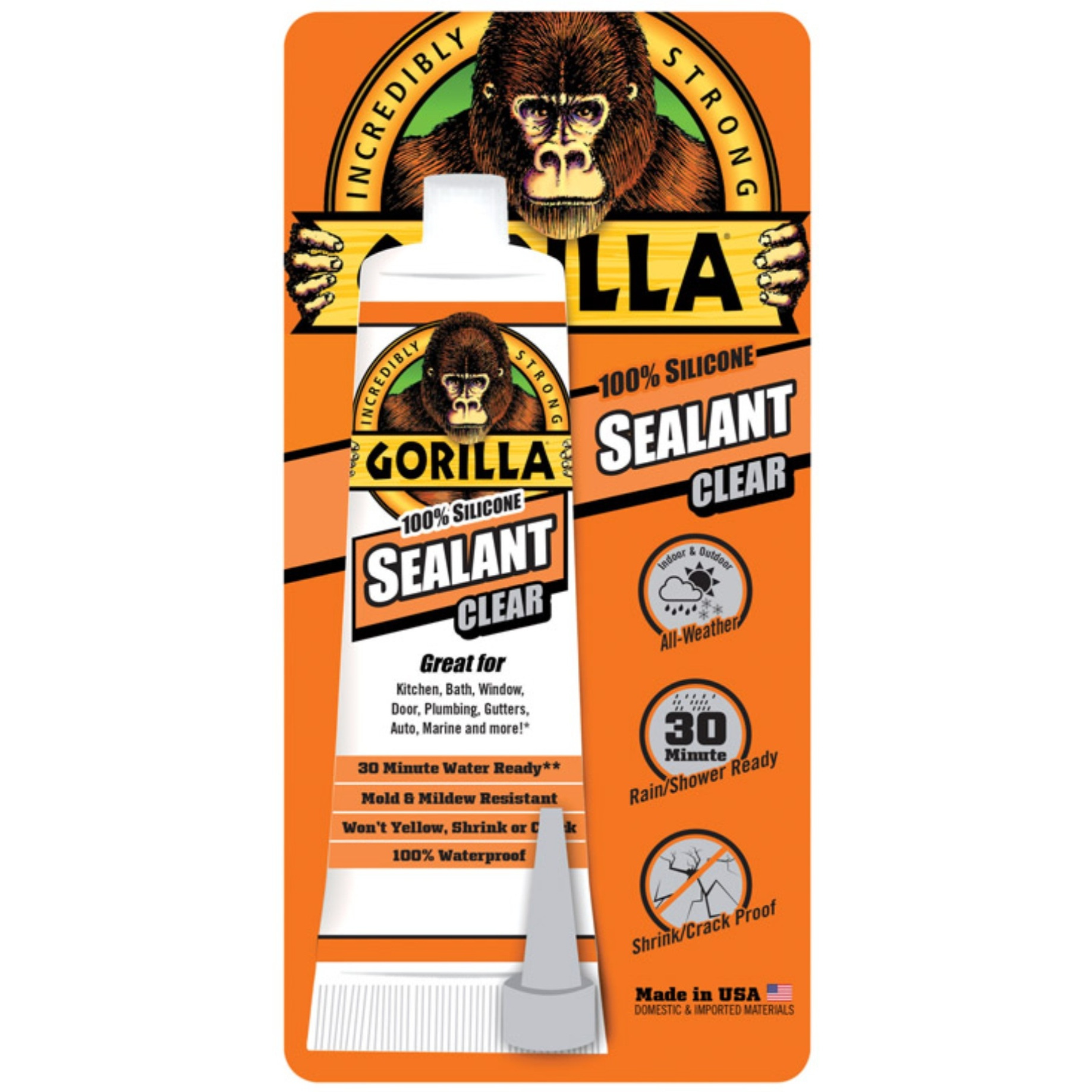 GORILLA SILICONE 2.8OZ (Pack of 6)