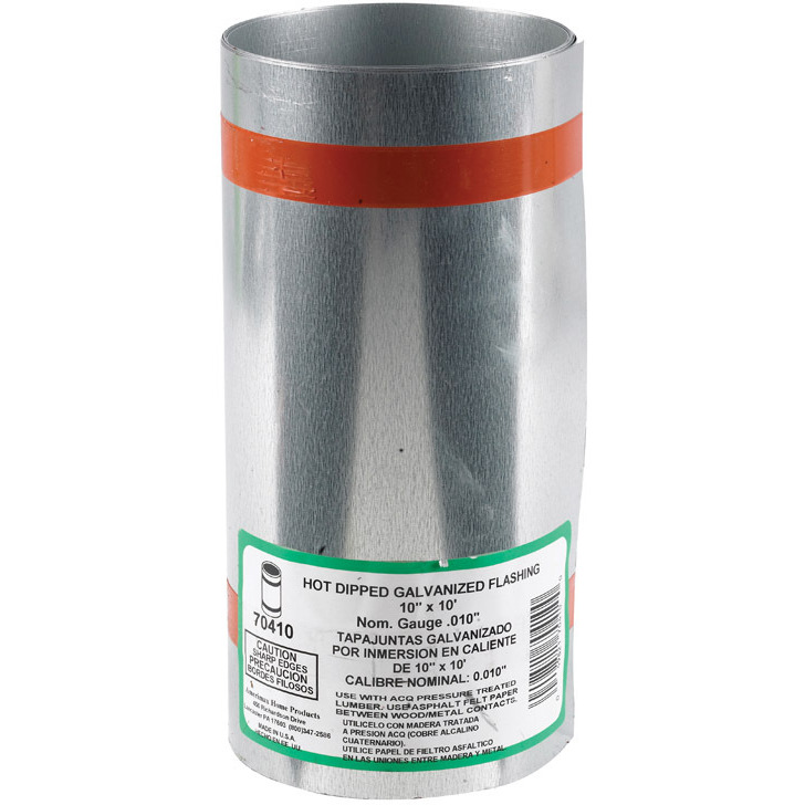 FLASHING GALV STD10&quotX10' (Pack of 1)