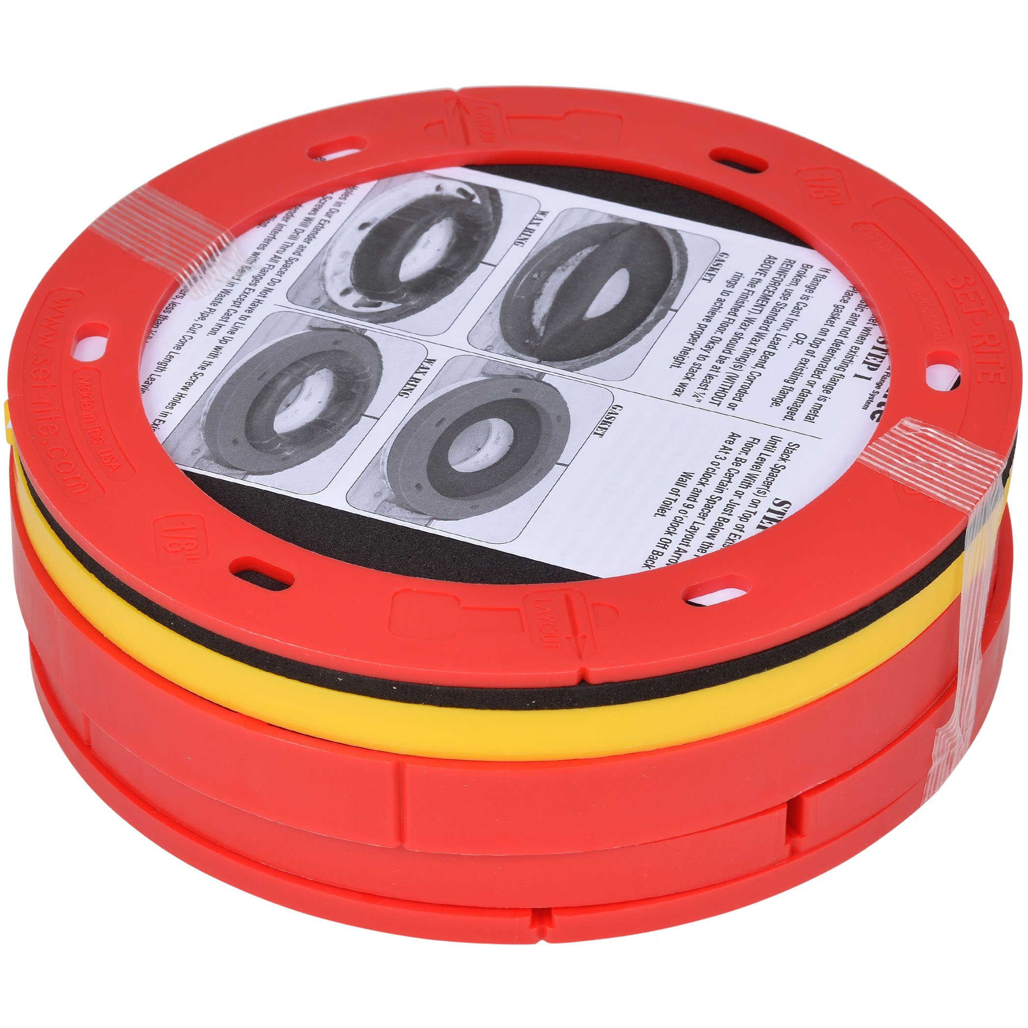 TOILET FLANGE EXTNDR KIT(Pack of 1)