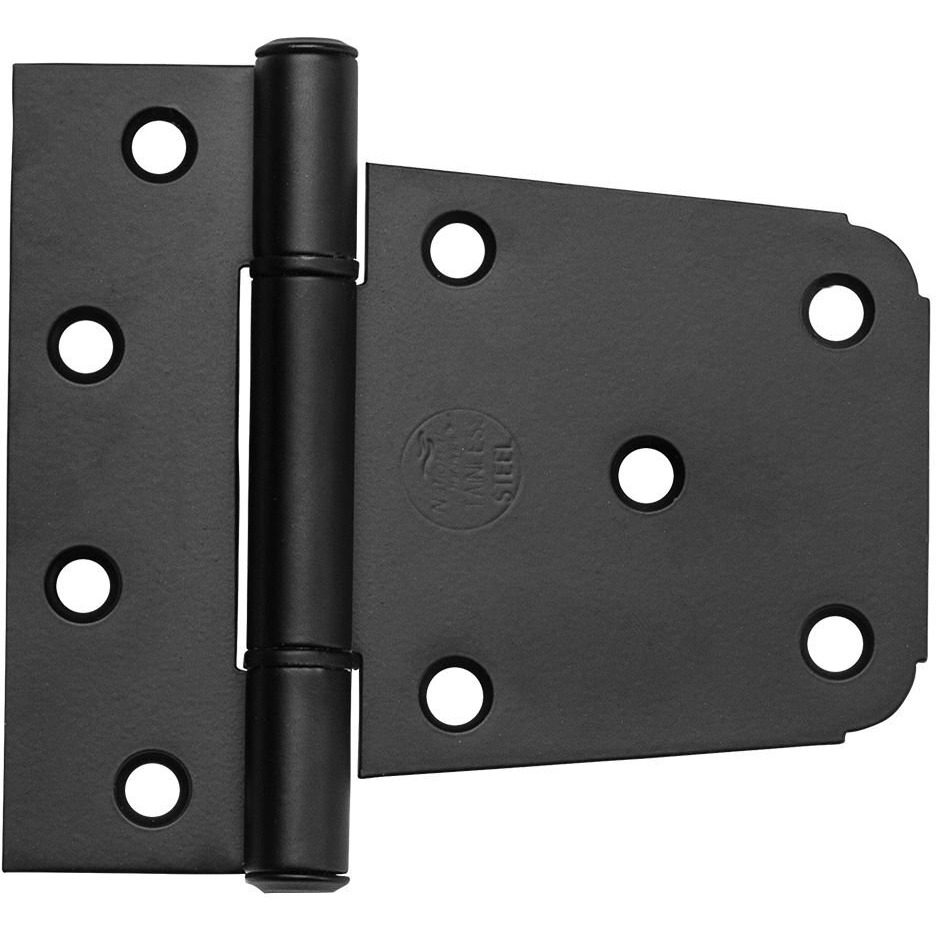 GATE HINGE MATTE BLACK (Pack of 1)