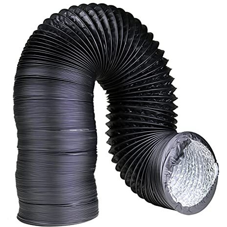 8'' Light Proof Black Ducting