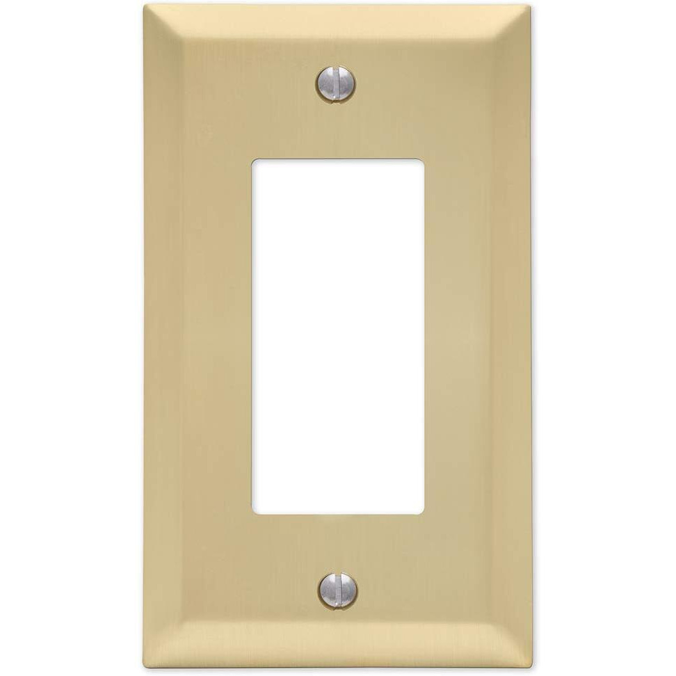 WALLPLATE CNTURY 1RCK SB (Pack of 1)