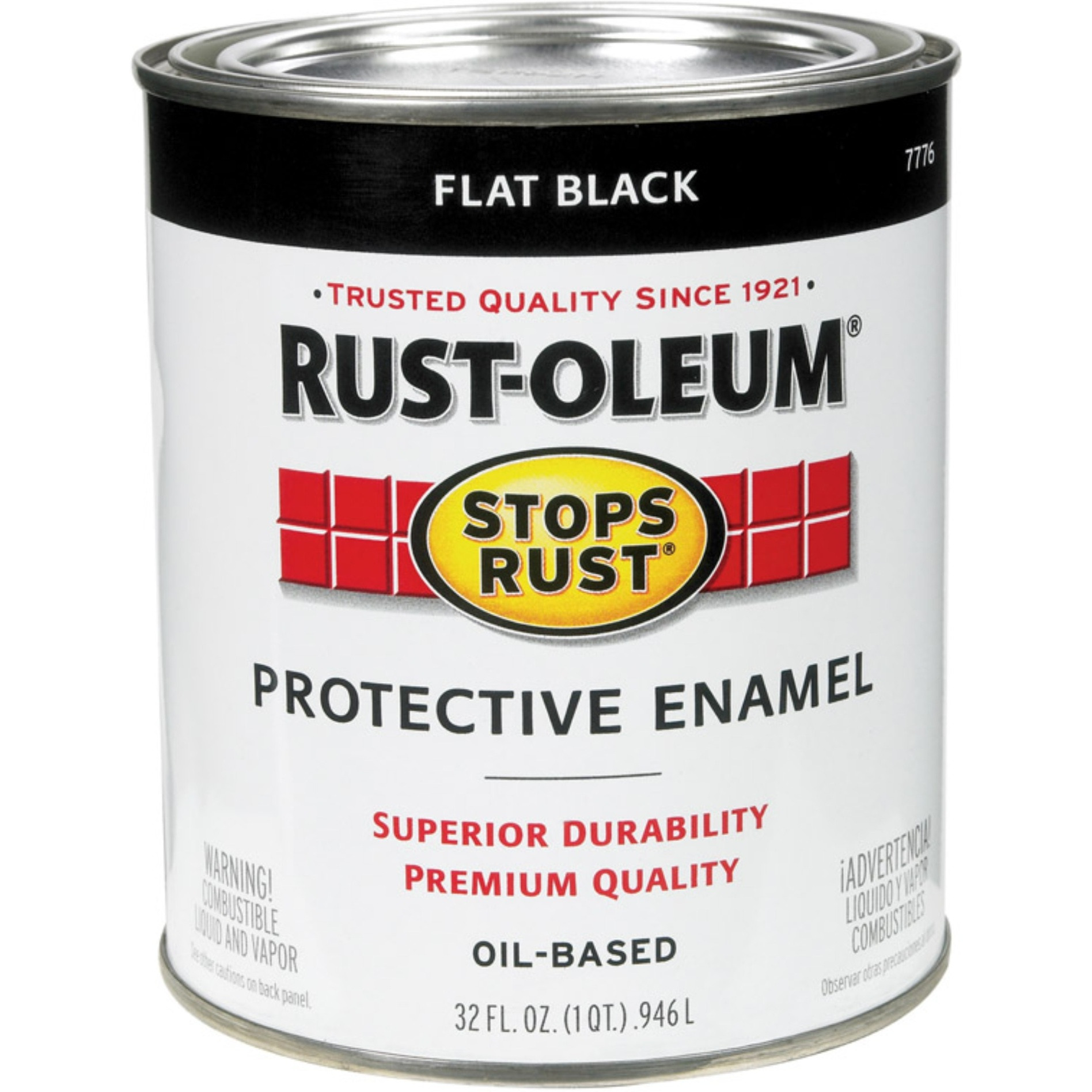 PAINT QT FLAT BLACK R-O (Pack of 2)