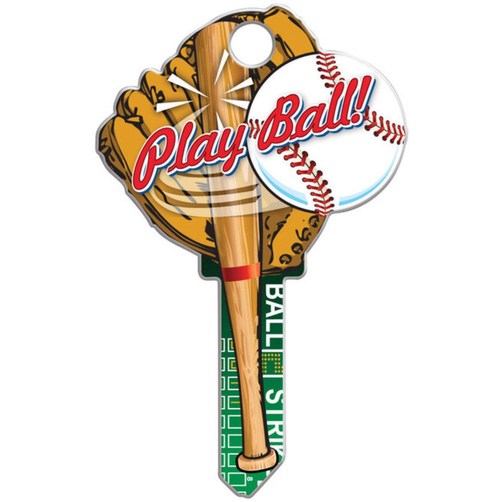 HOUSE KEY BASEBALL KWK (Pack of 5)