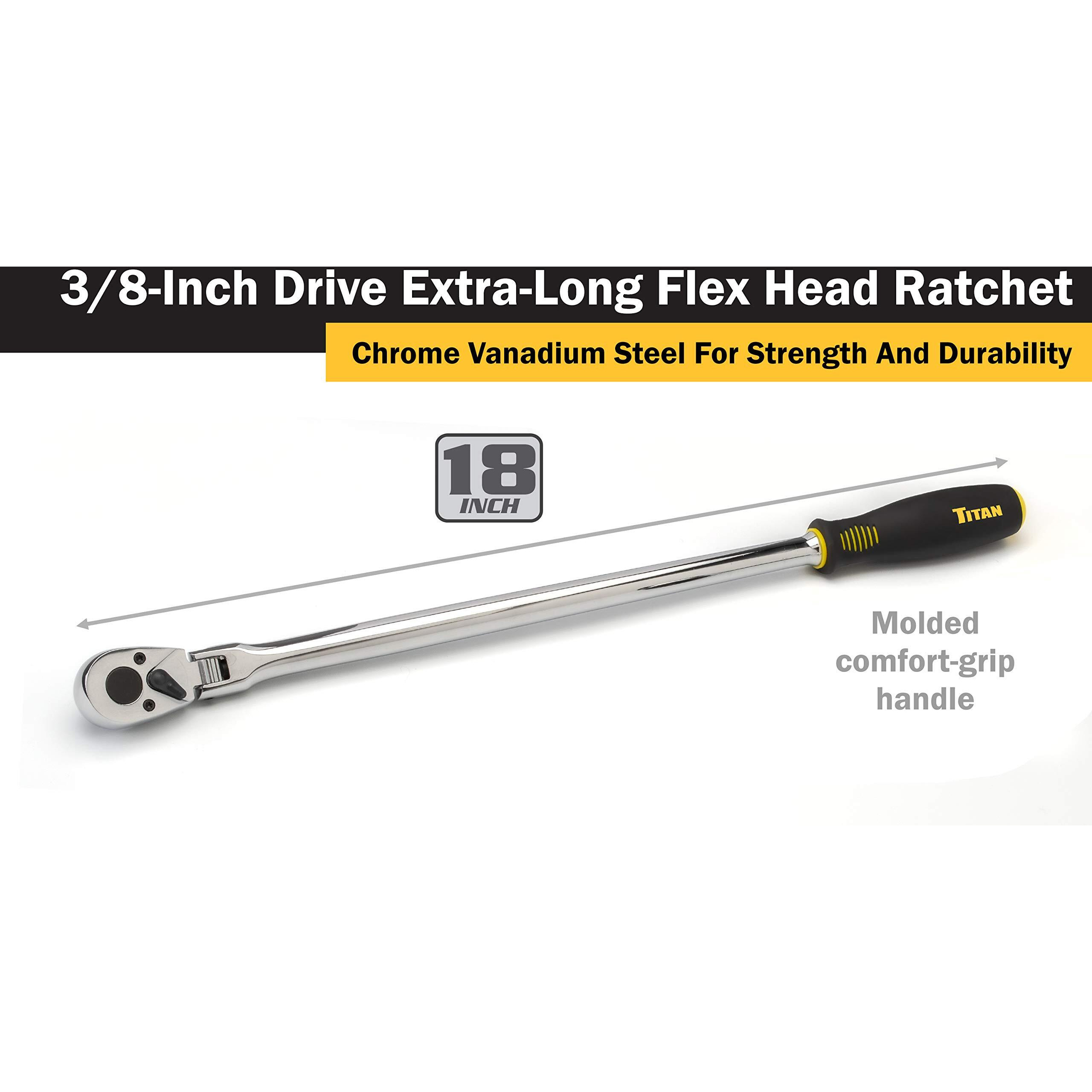 3/8IN DR. 18IN X LONG FLEX-HEA