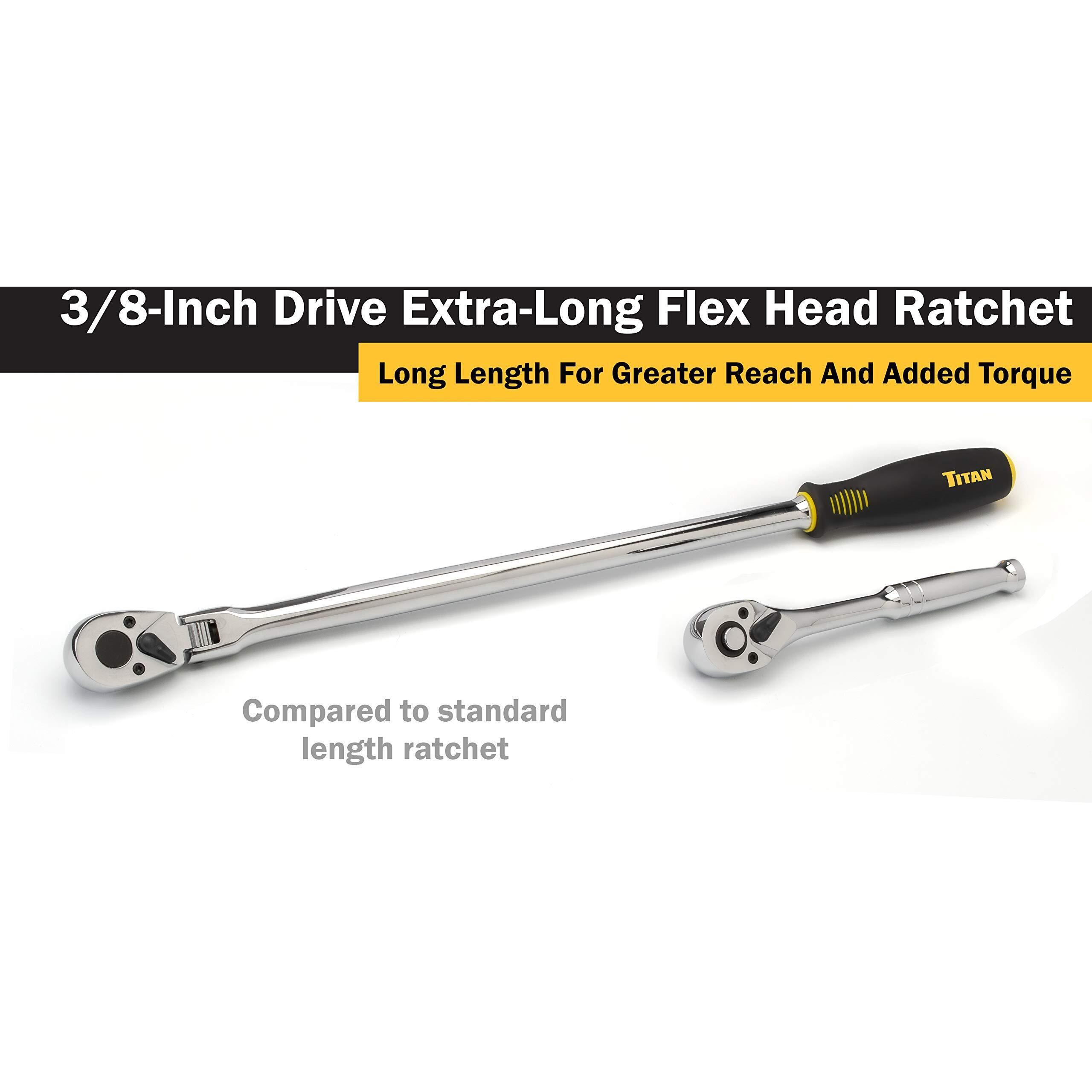 3/8IN DR. 18IN X LONG FLEX-HEA