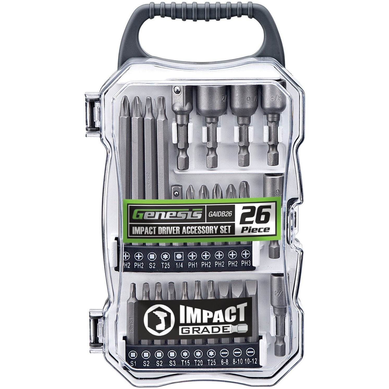 26PC IMPCT DRVR ACSRY SET