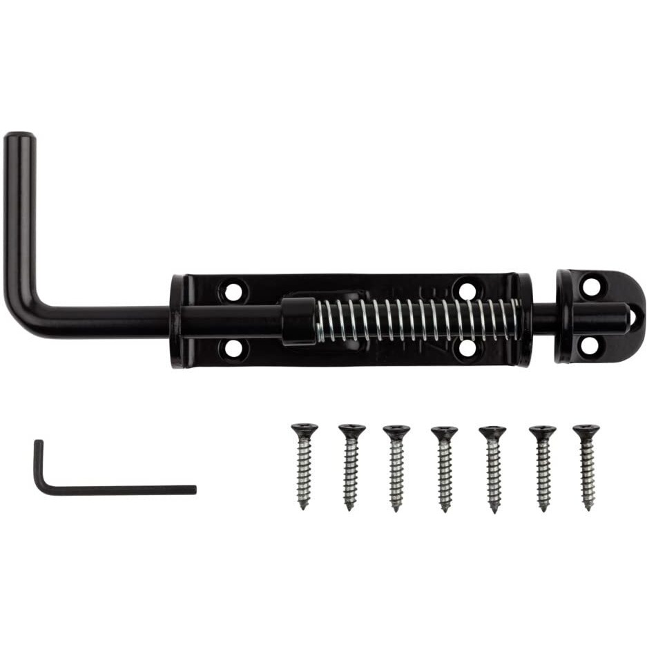SLIDING BOLTS 18"" BLK (Pack of 1)
