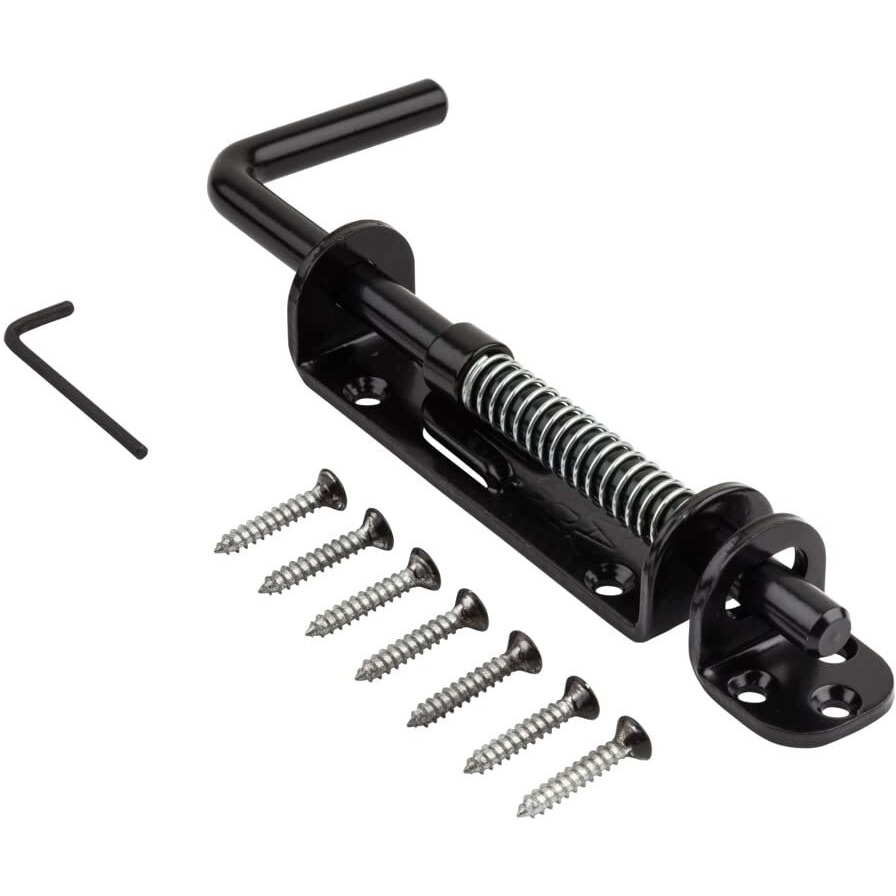 SLIDING BOLTS 18"" BLK (Pack of 1)