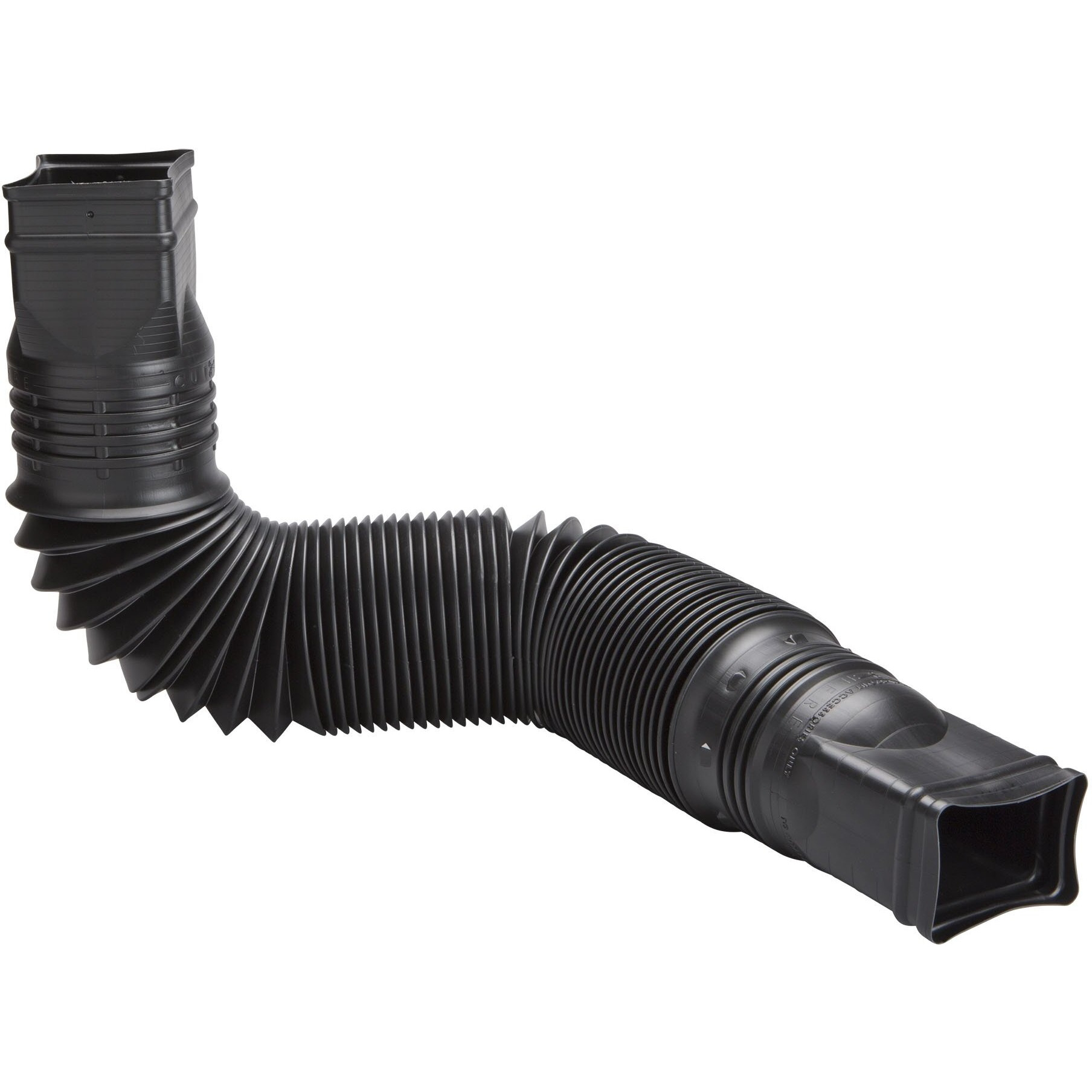 DOWNSPOUT EXTENSION BLK (Pack of 1)