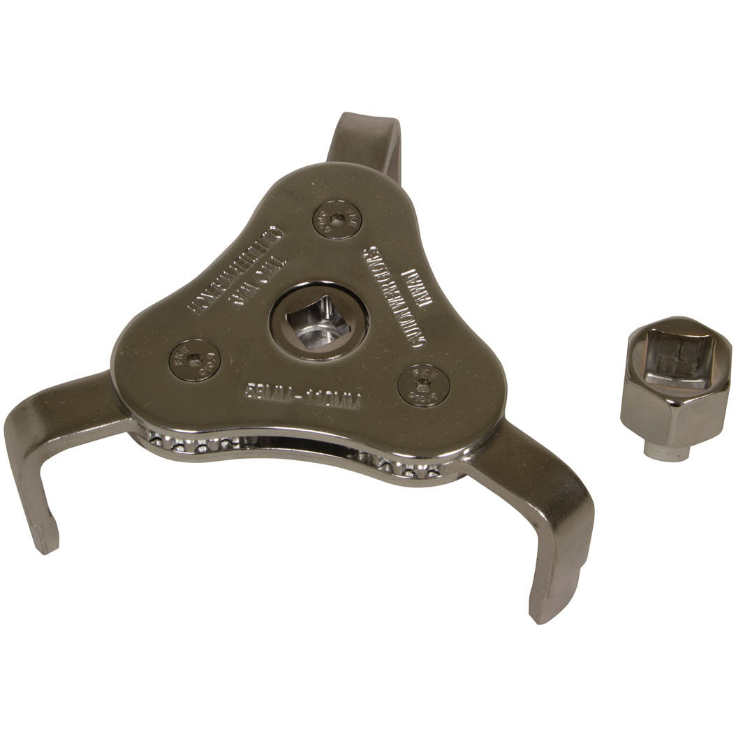 58-110MM 3 Jaw Filter Wrench with Adapter