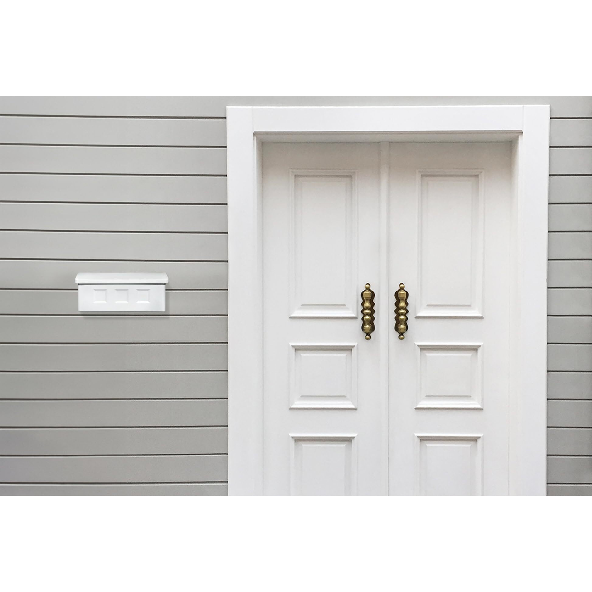 WAYLAND WM MAILBOX WHT (Pack of 1)