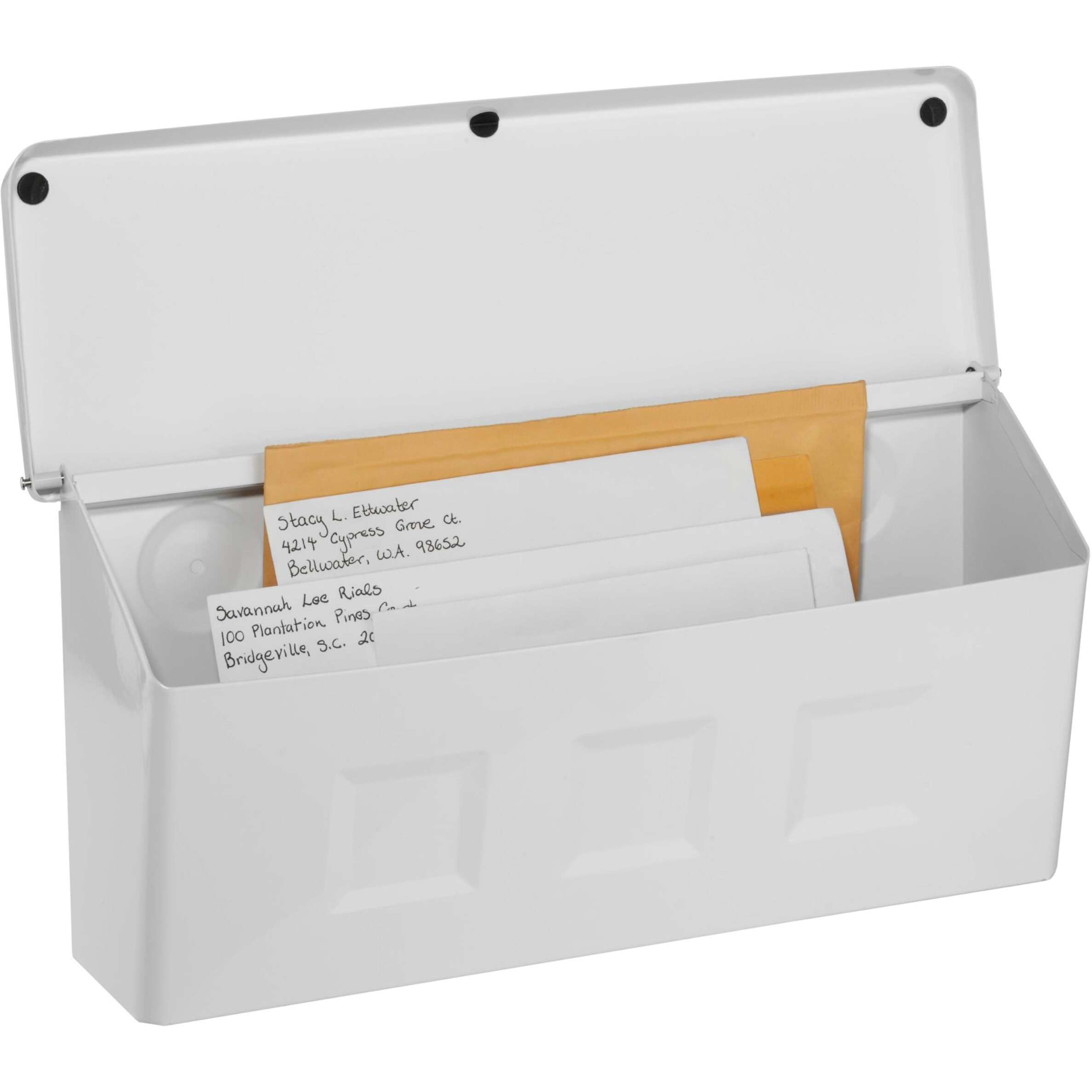 WAYLAND WM MAILBOX WHT (Pack of 1)