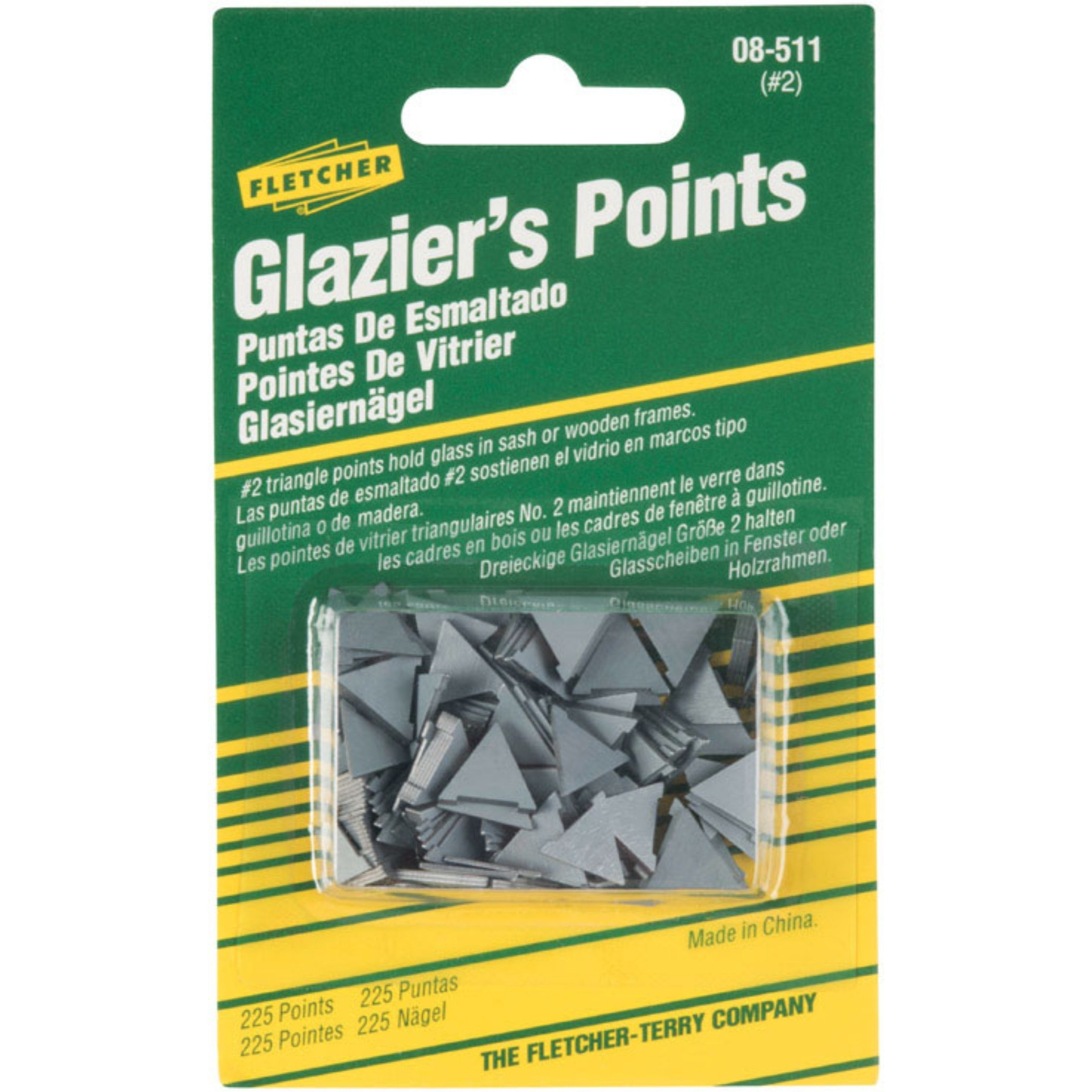 GLAZIER TRIANGLE PTS NO2 (Pack of 10)