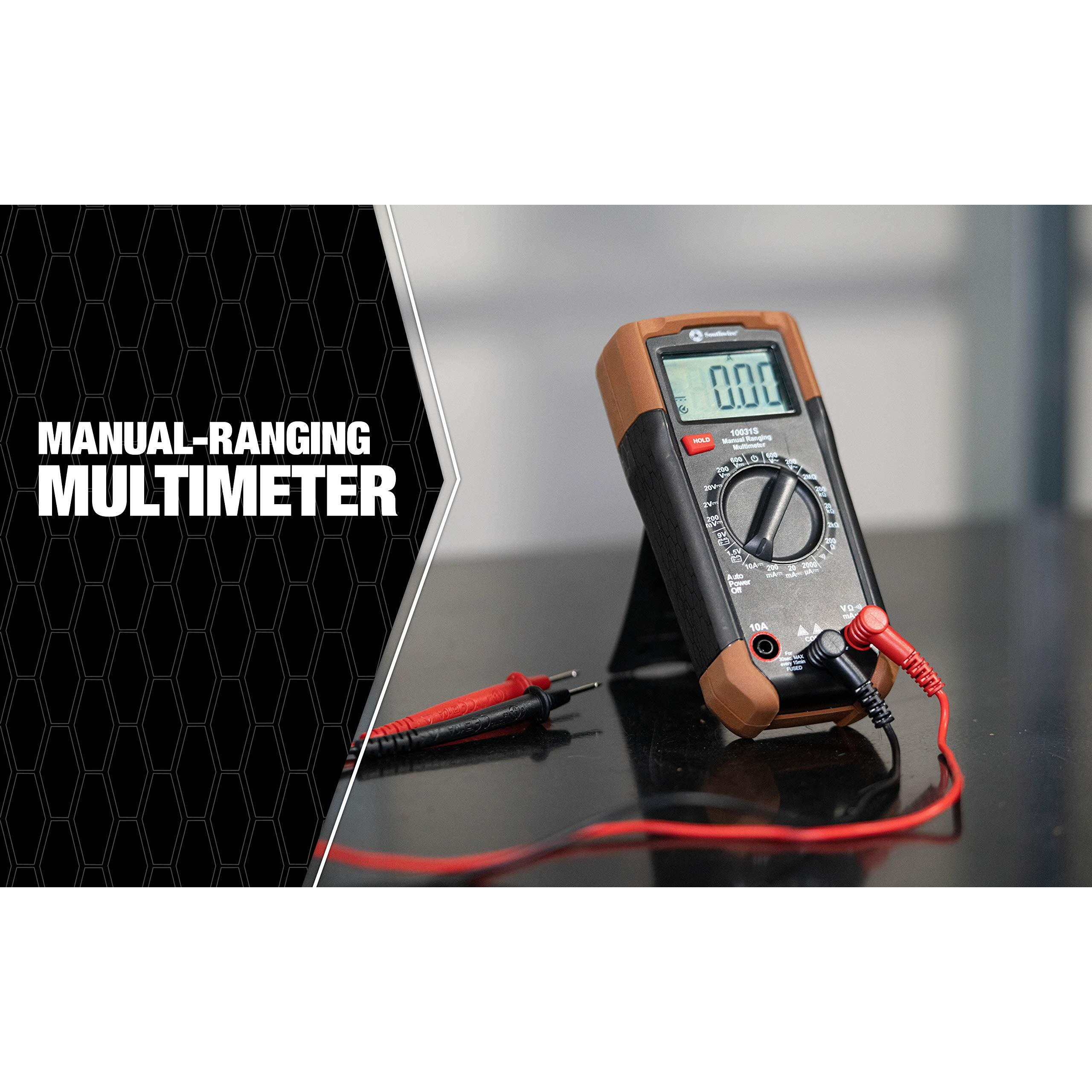 MULTIMETER-600V MANUAL RANGING