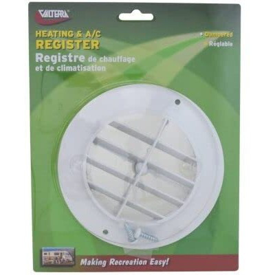 HEATING & A/C REGISTER WHITE
