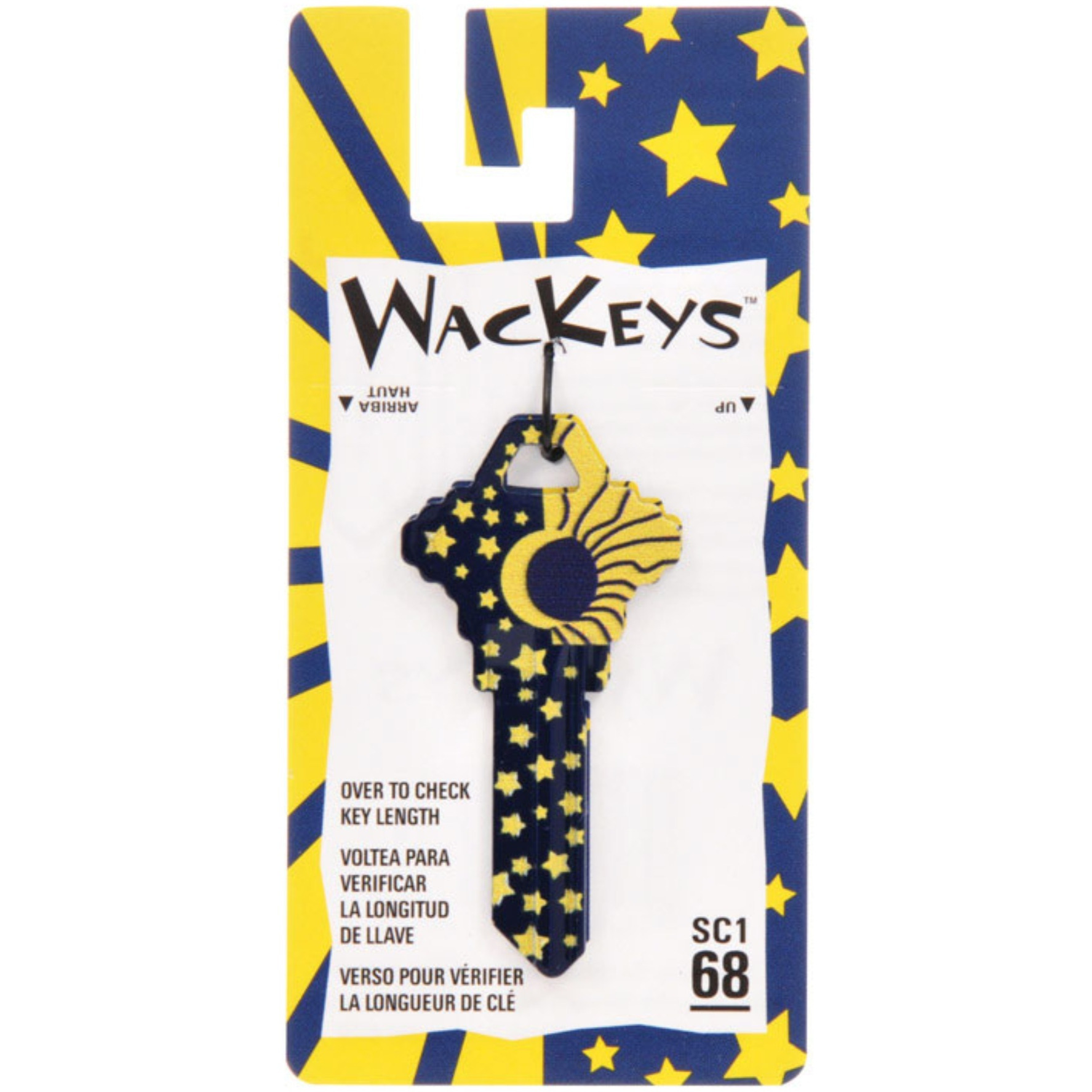 WACKEY-68-SC1-SUN/MOON (Pack of 6)
