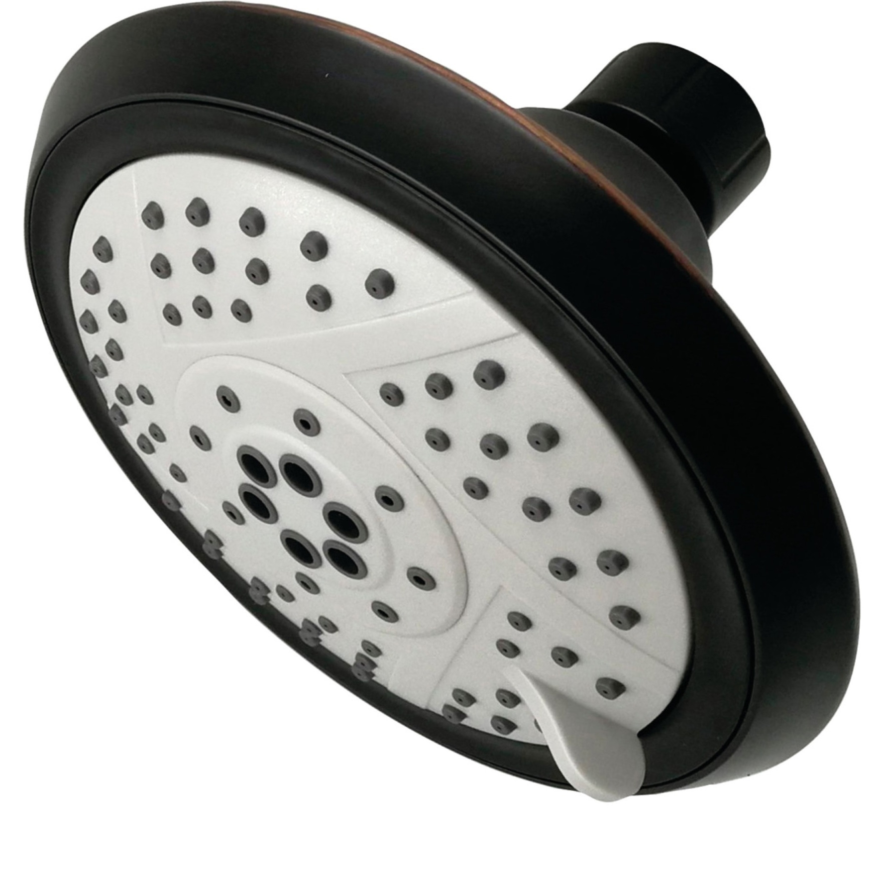Kingston Brass KX1546 Vilbosch 5" 5-Function Shower Head, Naples Bronze